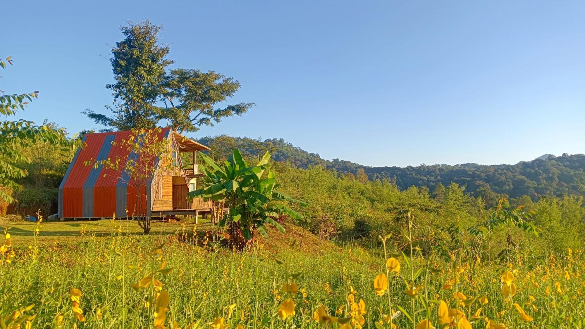 מאה הונג סון ไร่นิธิสุนทร Nithisoonthon Farmstay מראה חיצוני תמונה